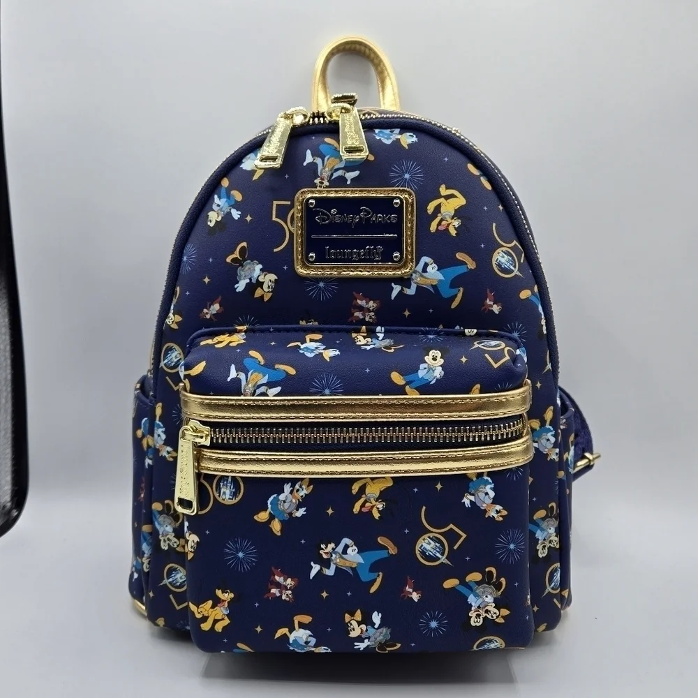 Loungefly Walt Disney World 50th Anniversary Celebration Backpack
